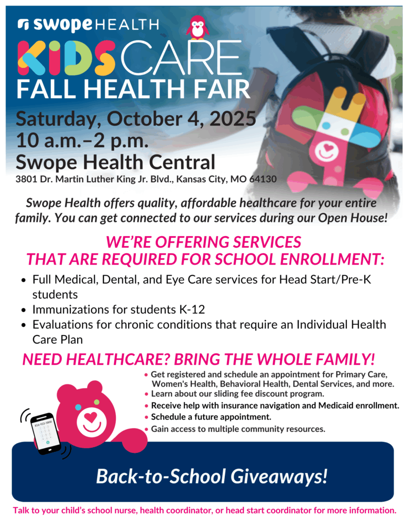 Swope Health KidsCARE Fall Health Fair